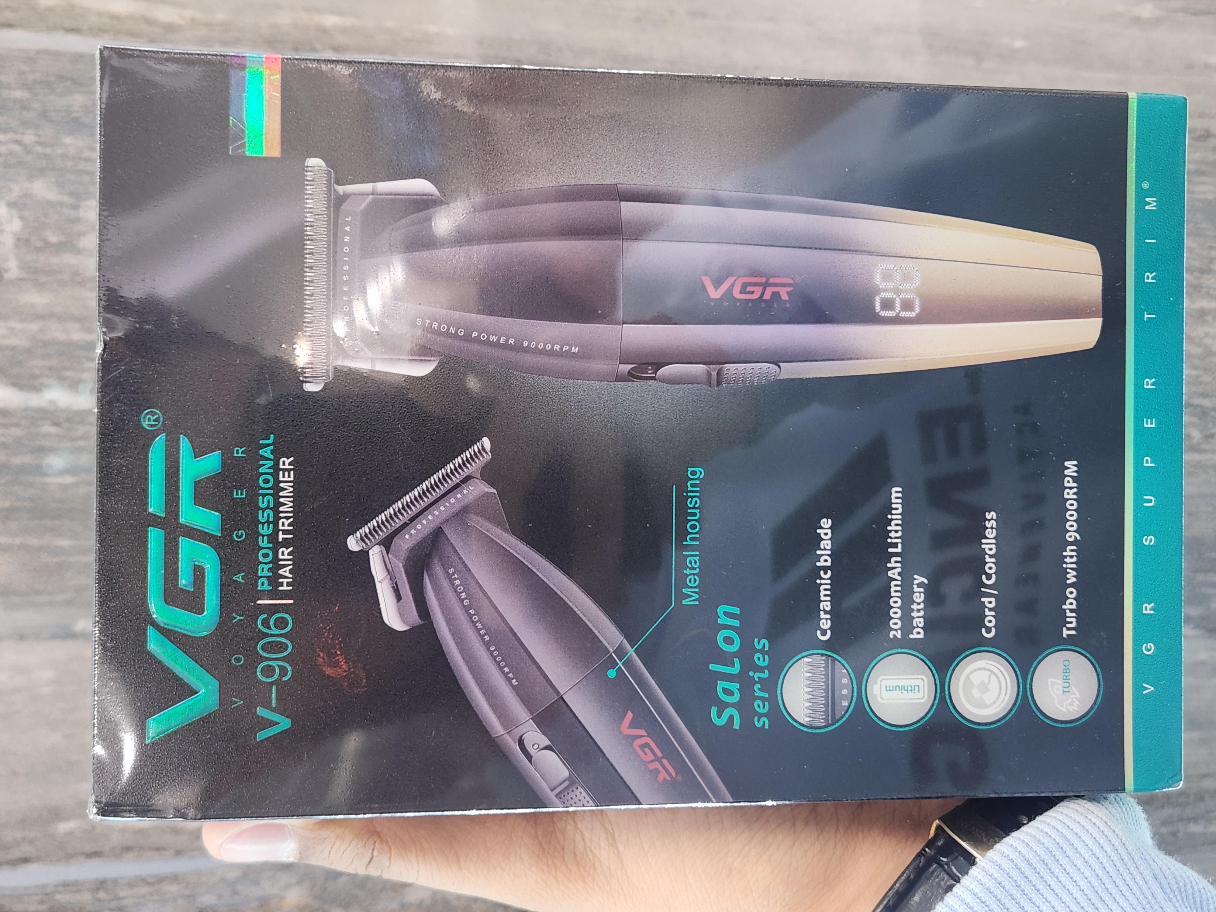 ماشین اصلاح سر و صورت وی جی آر مدل V-906