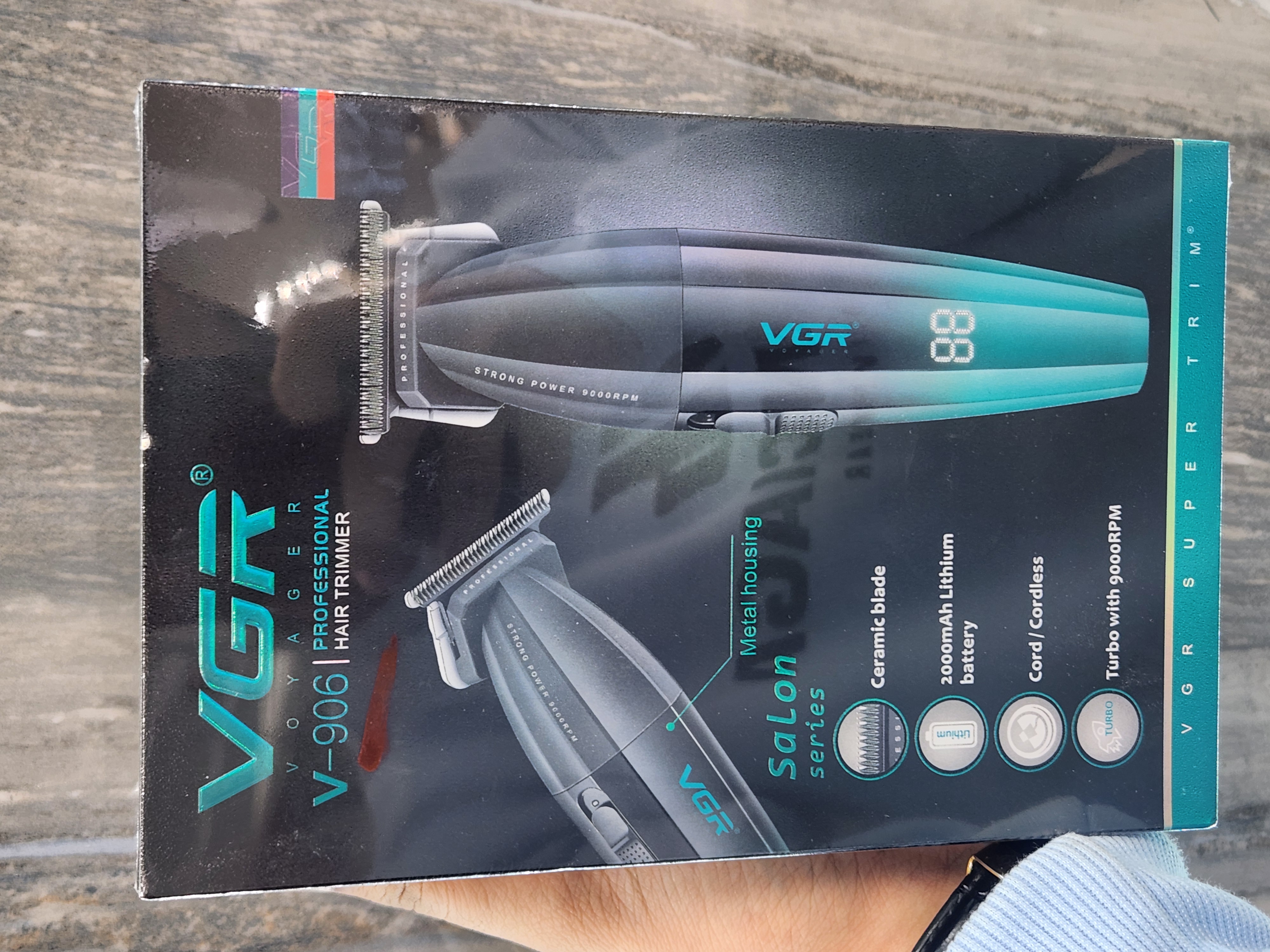 ماشین اصلاح سر و صورت وی جی آر مدل V-906