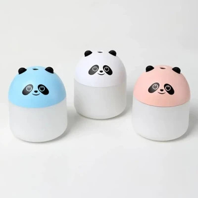 دستگاه بخور سرد مینی طرح پاندا humidifier چراغ دار 250ml
