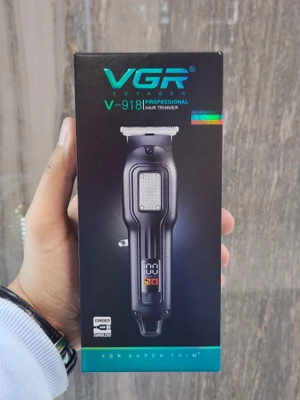 ماشین اصلاح موی سر و صورت شارژی وی جی ار مدل V-918