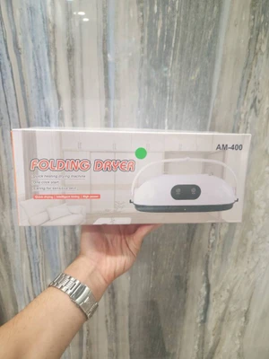 👕✨ خشک‌کن لباس AM-400 | دستگاه خشک‌کن و گرم‌کن لباس قابل حمل