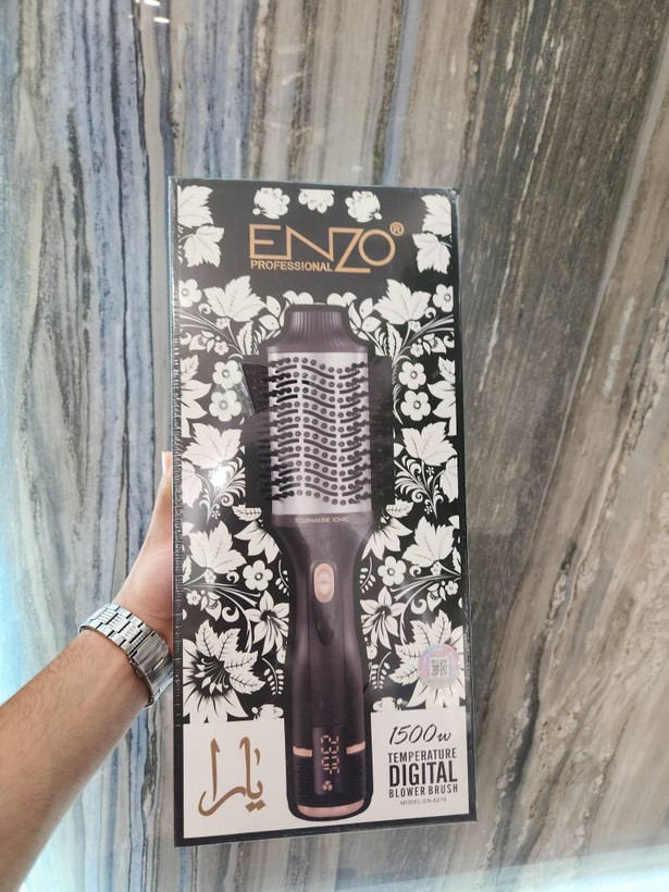سشوار برسدار حجمدهنده دیجیتال ENZO Professional مدل EN-6219 | توان 1500 وات
